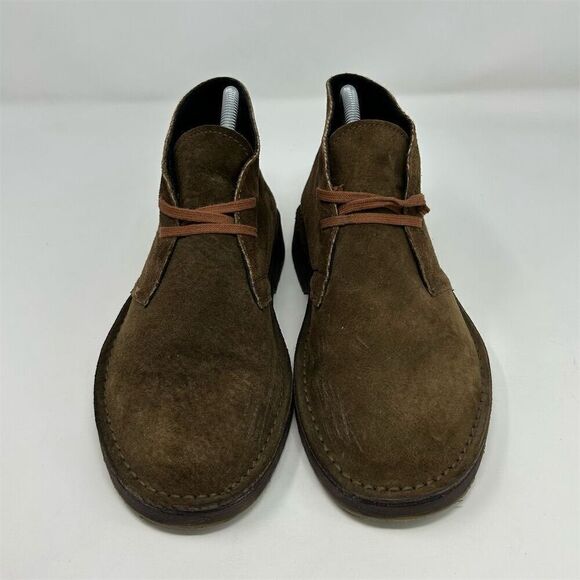 MG Italian Made Lace Up Chukka Boots Size 39 Brown Suede Lace Up Casual main image 5